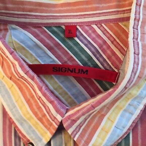 Signum Men’s shirt XL LS STRIPED - Picture 3 of 8